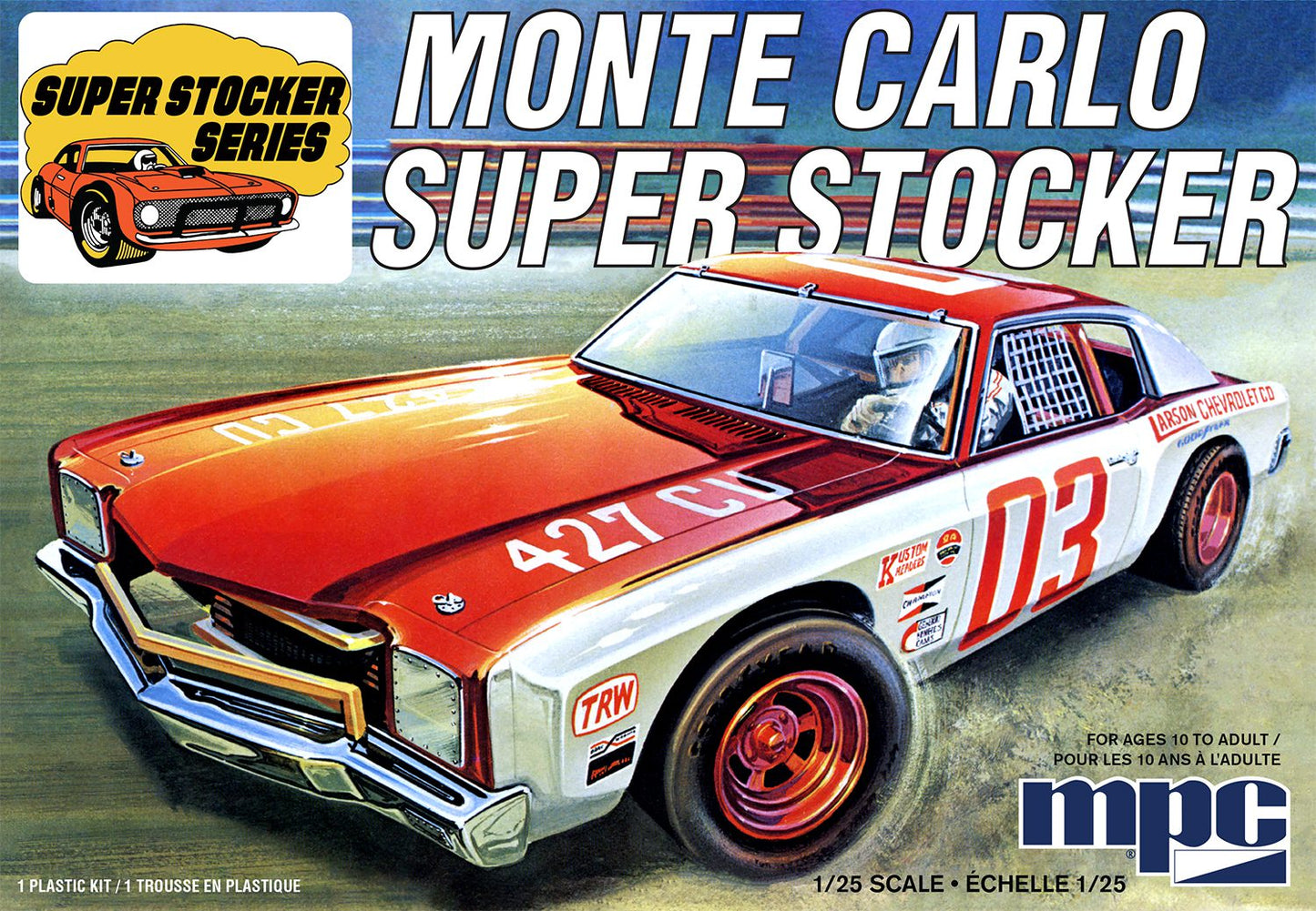 MPC 1970 Chevy Monte Carlo Super Stocker (1:25)