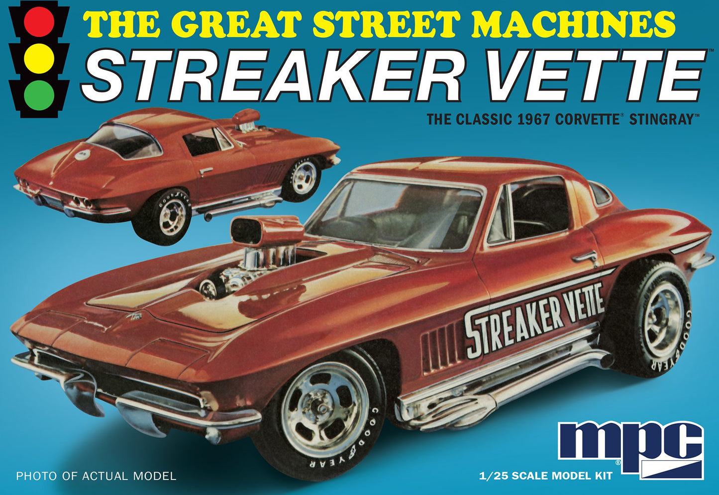 MPC 1967 Corvette Stingray - Streaker Vette (1:25)