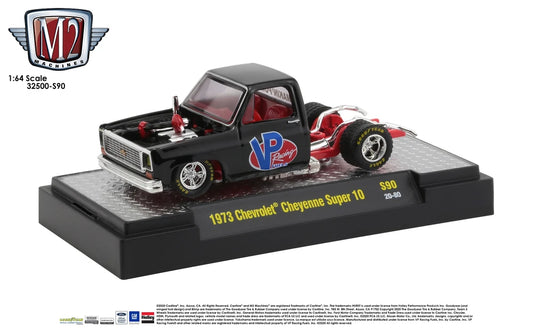 M2 Machines VP Racing Fuels 1973 Chevrolet Cheyenne Super 10 (1:64)