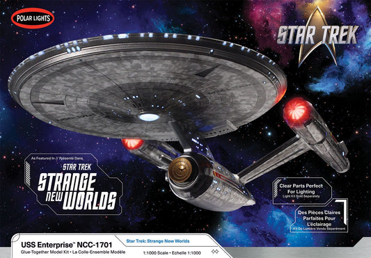 Polar Lights Star Trek Strange New Worlds USS Enterprise NCC-1701 (1:1000)
