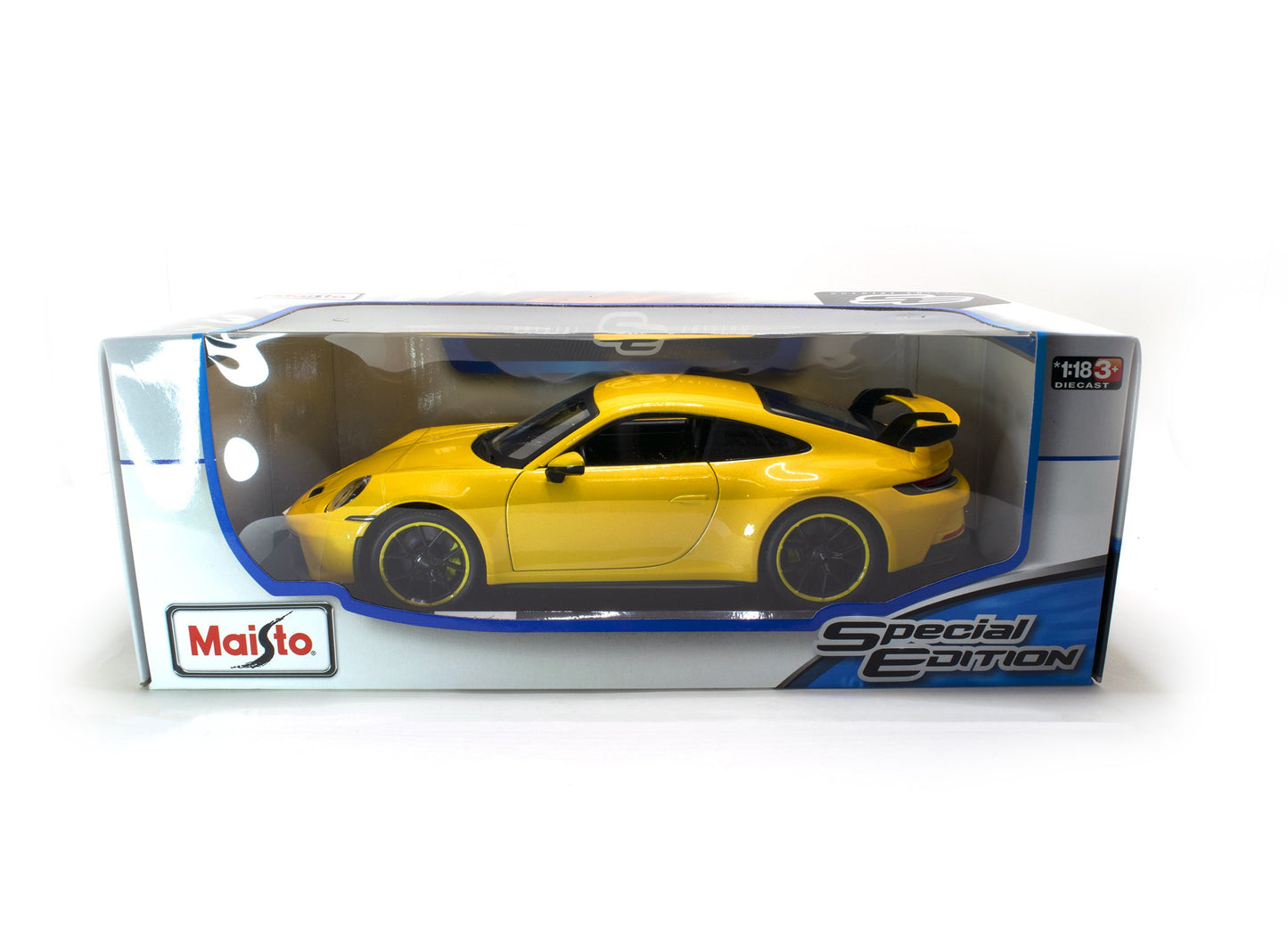 Maisto Special Edition Porsche 911 GT3 - Yellow (1:18)