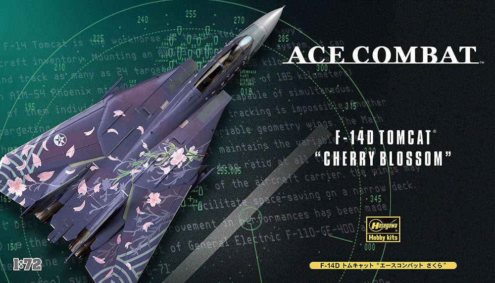 Hasegawa Ace Combat F-14D Tomcat "Cherry Blossom" (1:72)
