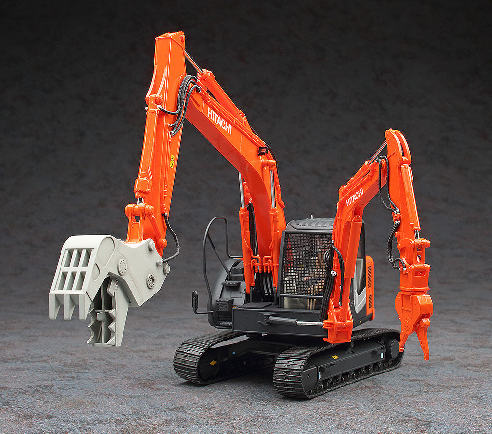 Hasegawa Hitachi Double Arm Working Machine ASTACO NEO Crusher/Cutter (1:35)