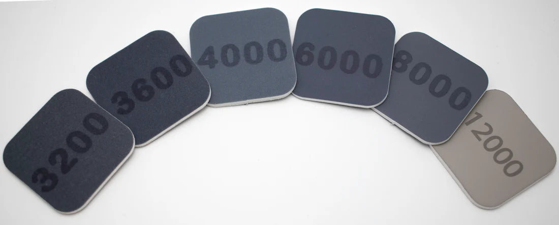 Alpha Abrasives Micro Finishing Cloth Abrasive Pads (6 Pack)