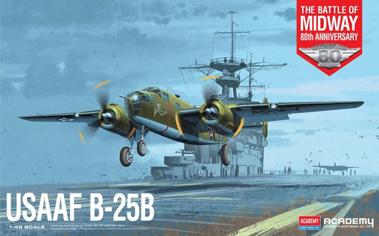 Academy USAAF B-25B The Battle of Midway 80th Anniversary (1:48)