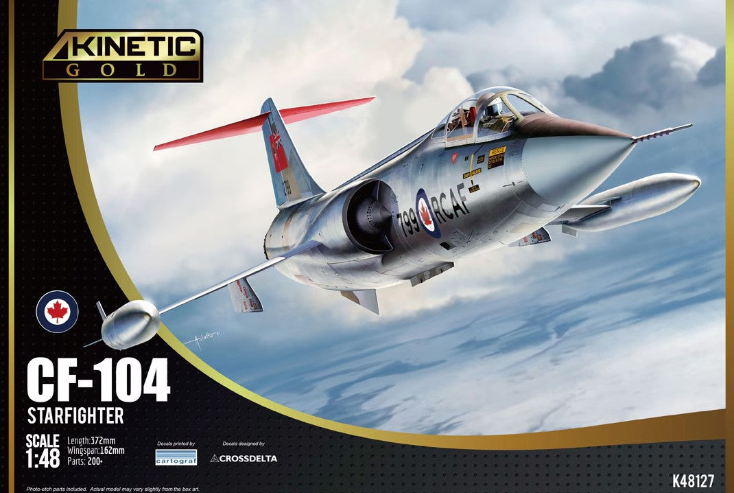 Kinetic Model Kits CF-104 Starfighter (1:48)