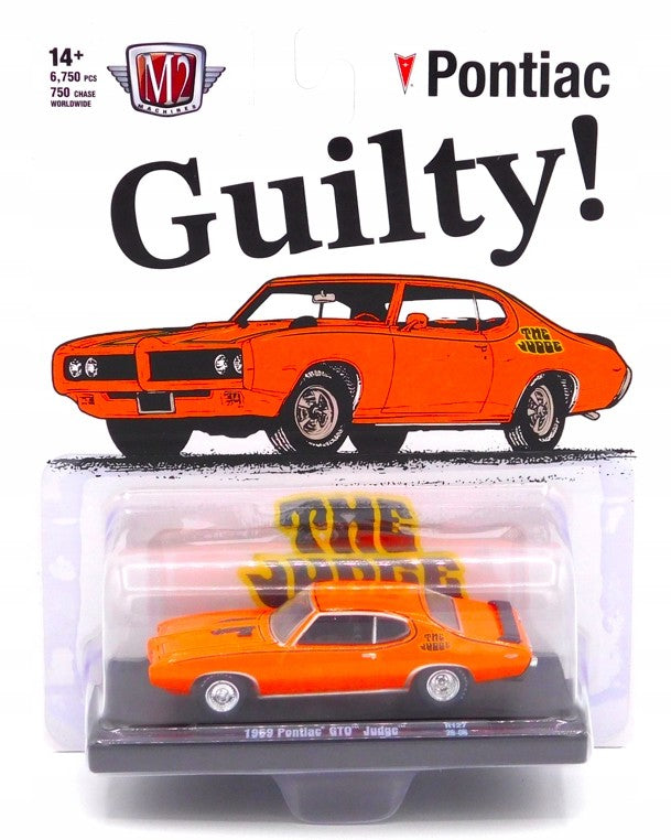 M2 Machines 1969 Pontiac GTO Judge (1:64)
