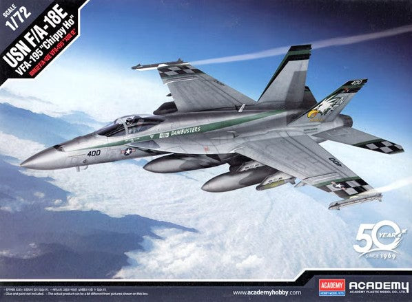 Academy USN F/A-18E VFA-195 "Chippy Ho" (1:72)
