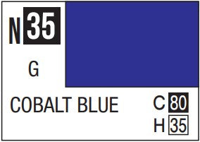 Mr. Hobby Acrysion - N35 Gloss Cobalt Blue (10ml)
