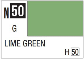 Mr. Hobby Acrysion - N50 Gloss Lime Green (10ml)