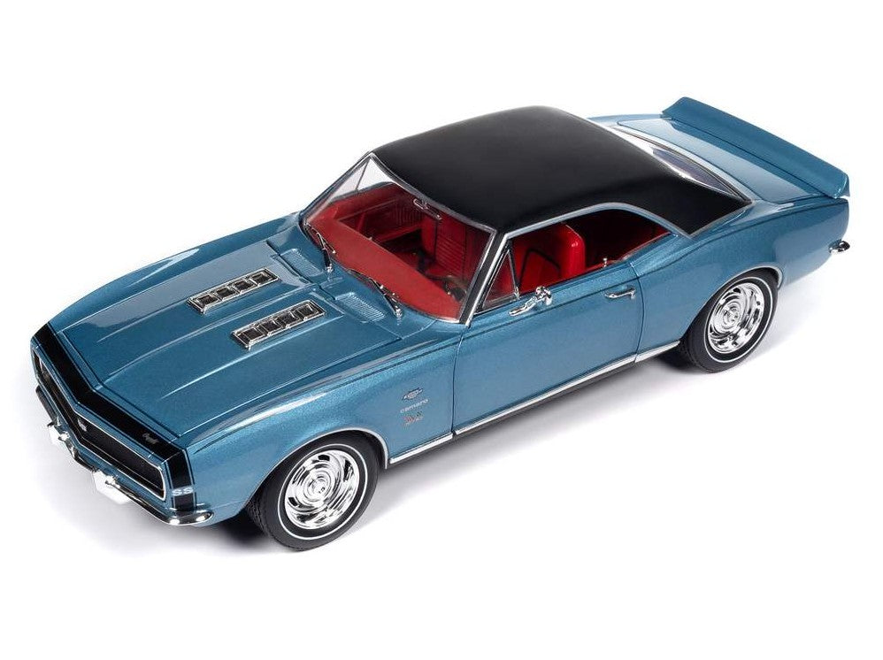 Auto World MCACN 1967 Yenko Chevy Camaro YS760 - Nantucket Blue (1:18)