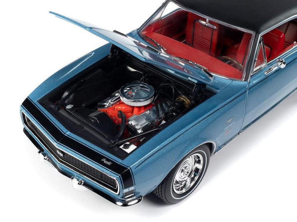 Auto World MCACN 1967 Yenko Chevy Camaro YS760 - Nantucket Blue (1:18)