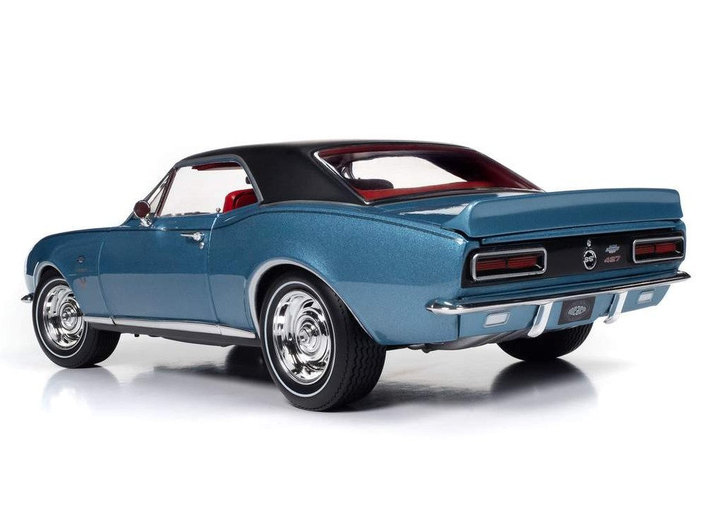 Auto World MCACN 1967 Yenko Chevy Camaro YS760 - Nantucket Blue (1:18)
