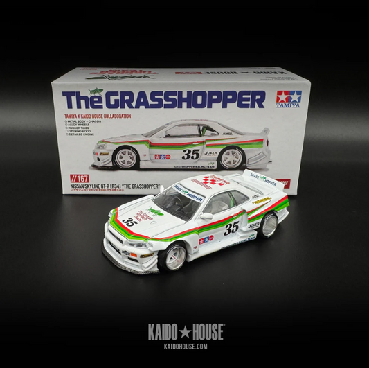 Kaido House Nissan Skyline GT-R (R34) "The Grasshopper" (1:64)