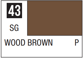 Mr. Hobby Mr. Color Spray - Semi Gloss Wood Brown (100ml)