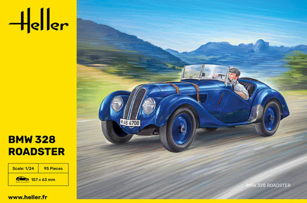 Heller BMW 328 Roadster (1:24)