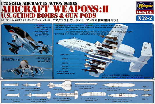Hasegawa Aircraft Weapons: II (1:72)