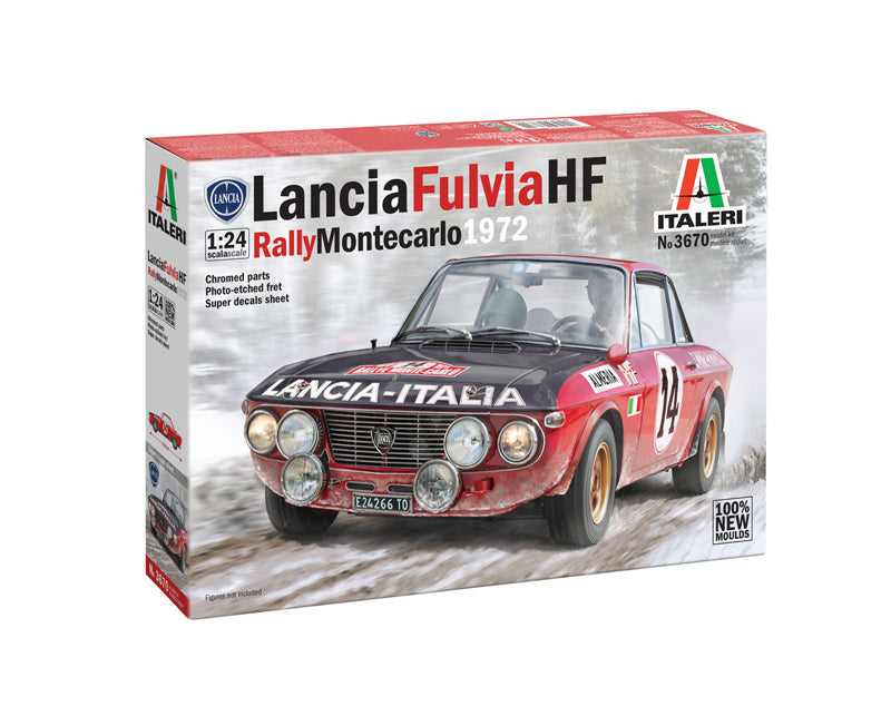 Italeri Lancia Fulvia HF Rally Monte Carlo 1972 (1:24)