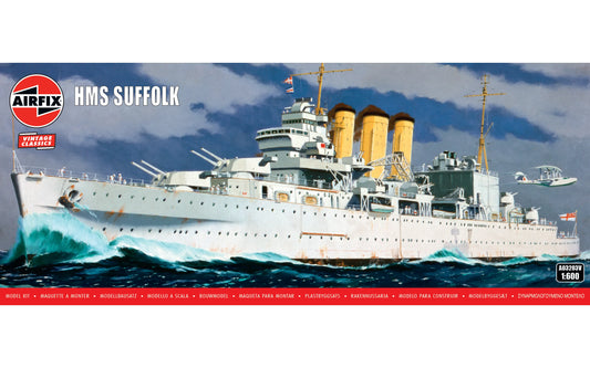 Airfix Vintage Classics HMS Suffolk (1:600)