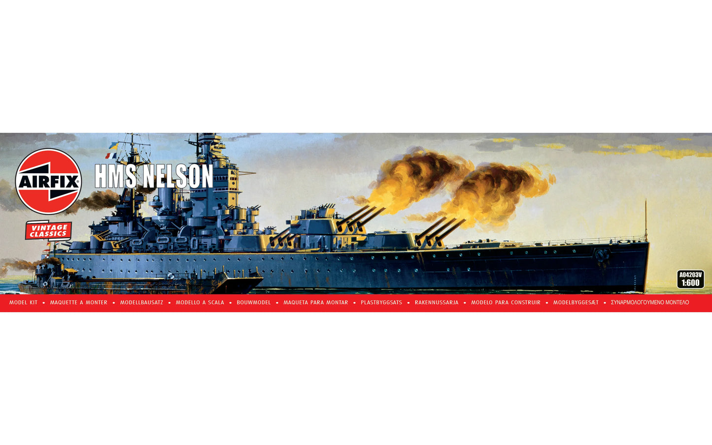Airfix Vintage Classics HMS Nelson (1:600)