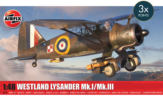 Airfix Westland Lysander Mk.I/Mk.III (1:48)