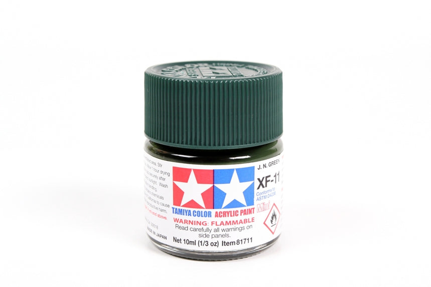 Tamiya Acrylic Mini XF-11 J. N. Green (10ml)