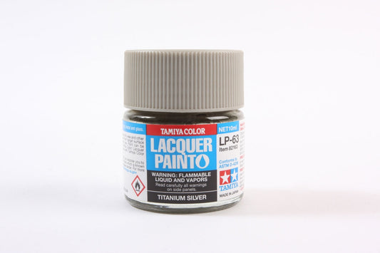 Tamiya Lacquer - LP-63 Titanium Silver (10ml)
