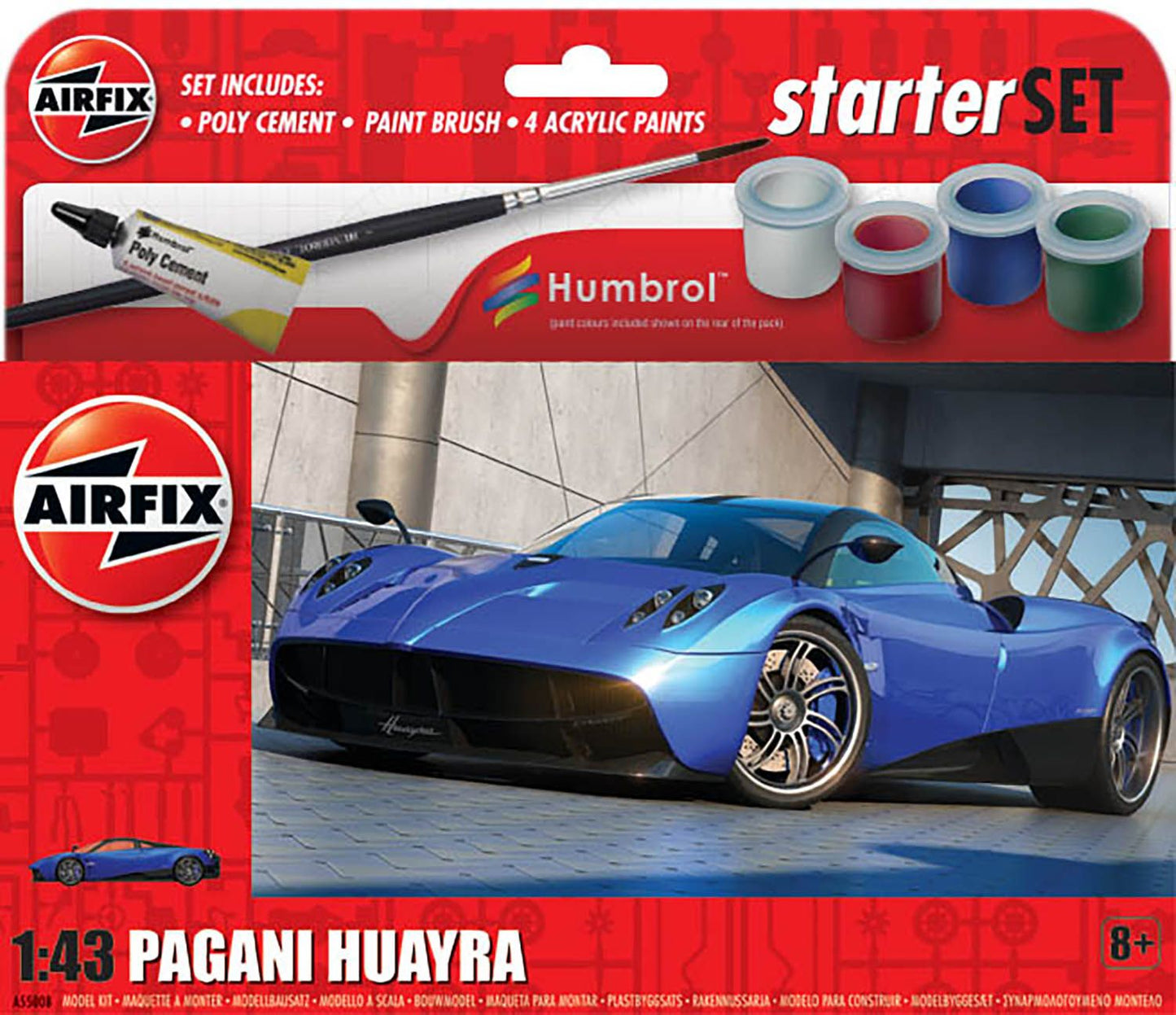 Airfix Starter Set Pagani Huayra (1:43)