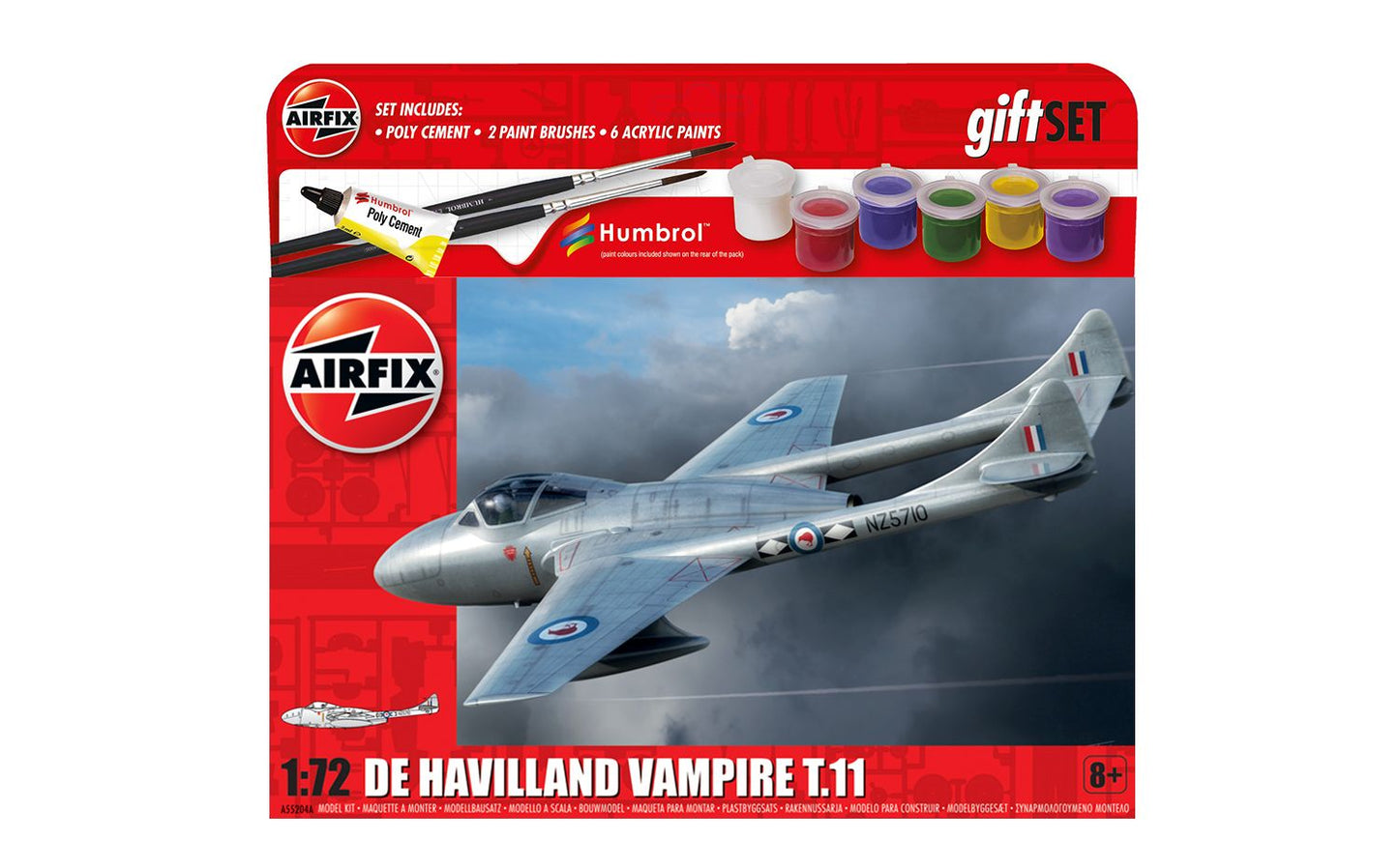 Airfix Gift Set De Havilland Vampire T.11 (1:72)