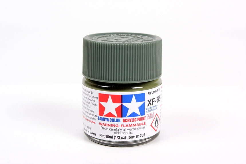 Tamiya Acrylic Mini XF-65 Field Grey (10ml)