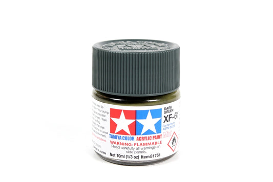 Tamiya Acrylic Mini XF-61 Dark Green (10ml)