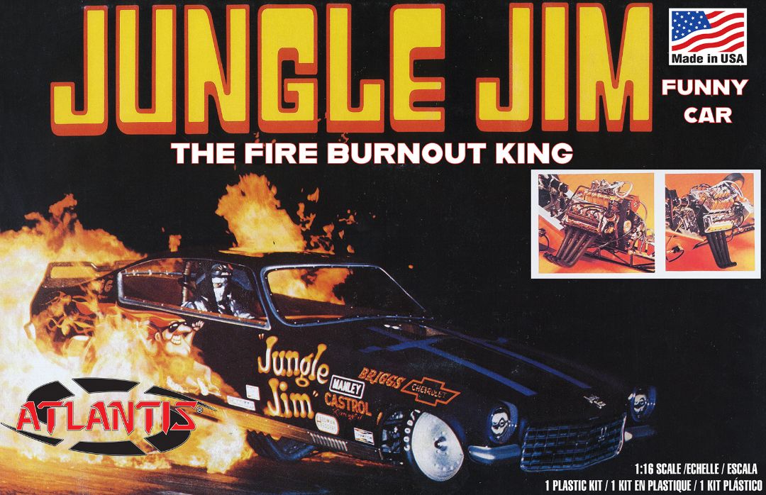 Atlantis Jungle Jim Vega Funny Car (1:16)