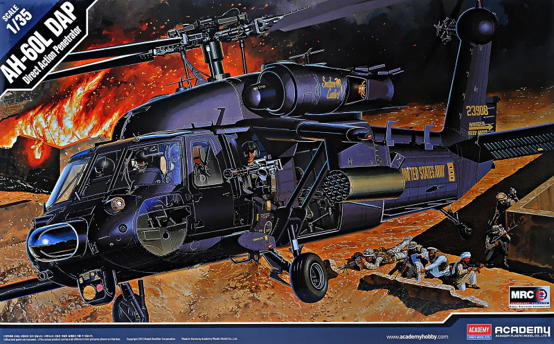 Academy AH-60L DAP (Direct Action Penetrator) (1:35)