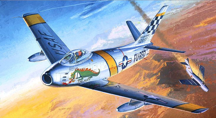 Academy F-86F Sabre "The Huff" (1:48)