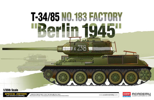 Academy T-34/85 No. 183 Factory "Berlin 1945" (1:35)
