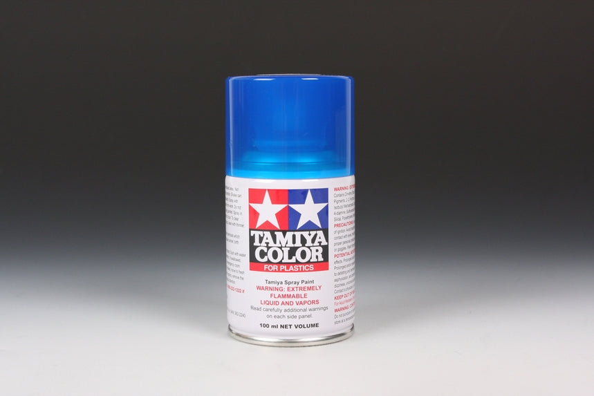 Tamiya TS-72 Clear Blue Spray Paint (100ml)