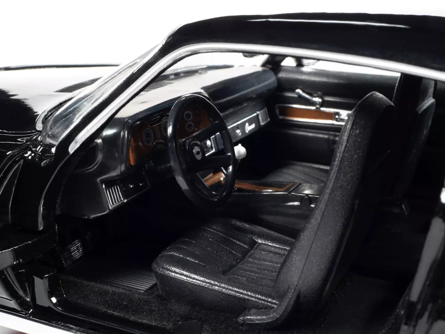 Auto World MCACN 1961 Chevy Camaro RS/SS - Tuxedo Black (1:18)