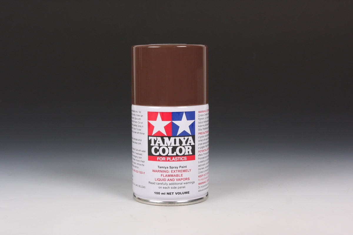 Tamiya TS-69 Linoleum Deck Brown Spray Paint (100ml)