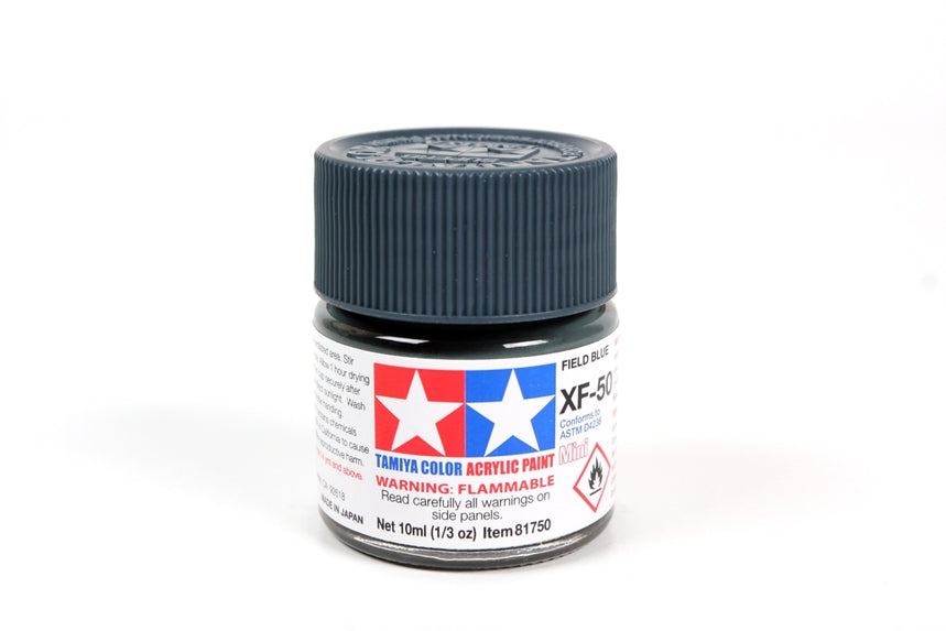 Tamiya Acrylic Mini XF-50 Field Blue (10ml)