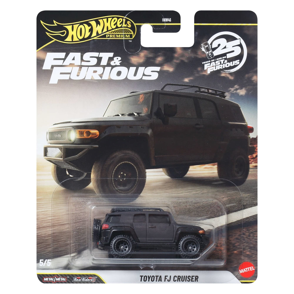Hot Wheels Premium Fast & Furious Toyota FJ Cruiser (1:64)