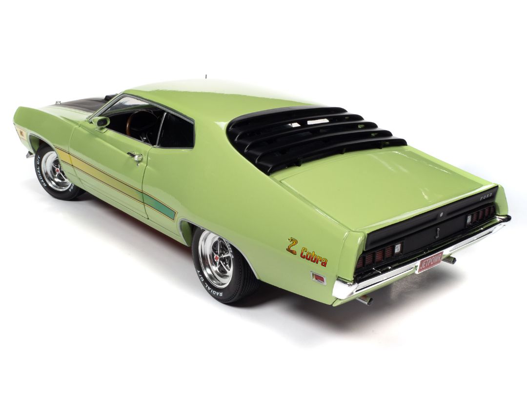 Auto World 1971 Ford Torino Cobra - Grabber Lime (1:18)