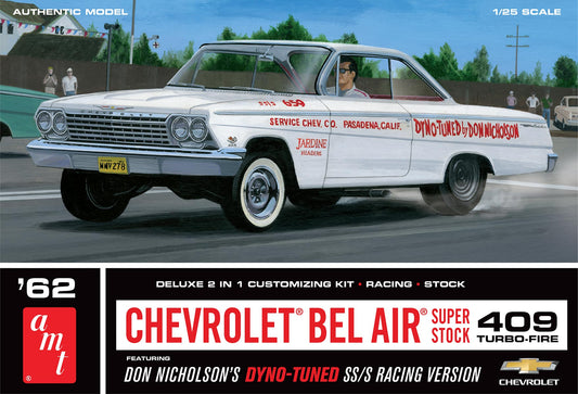 AMT Don Nicholson's 1962 Chevrolet Bel Air Super Stock (1:25)