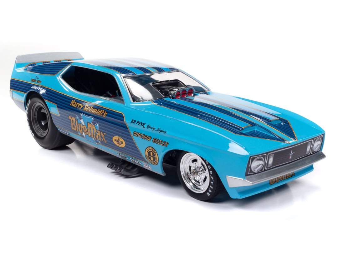 Auto World Blue Max 1973 Ford Mustang Funny Car (1:18)