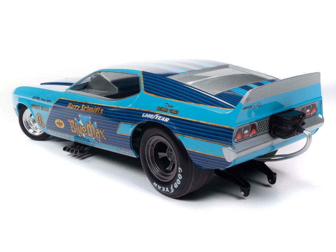 Auto World Blue Max 1973 Ford Mustang Funny Car (1:18)