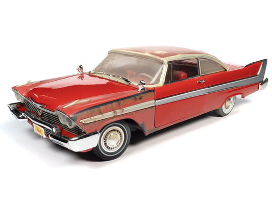 Auto World 1958 Plymouth Fury - Evil Christine Restored Version (1:18)