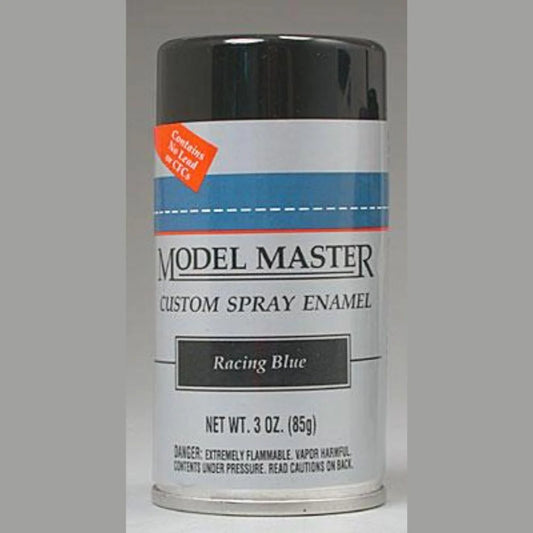 Model Master Enamel Spray Paint - Racing Blue (85g)