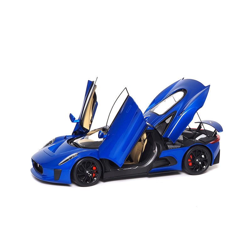 Almost Real Jaguar C-X75 - Blue Metallic (1:18)