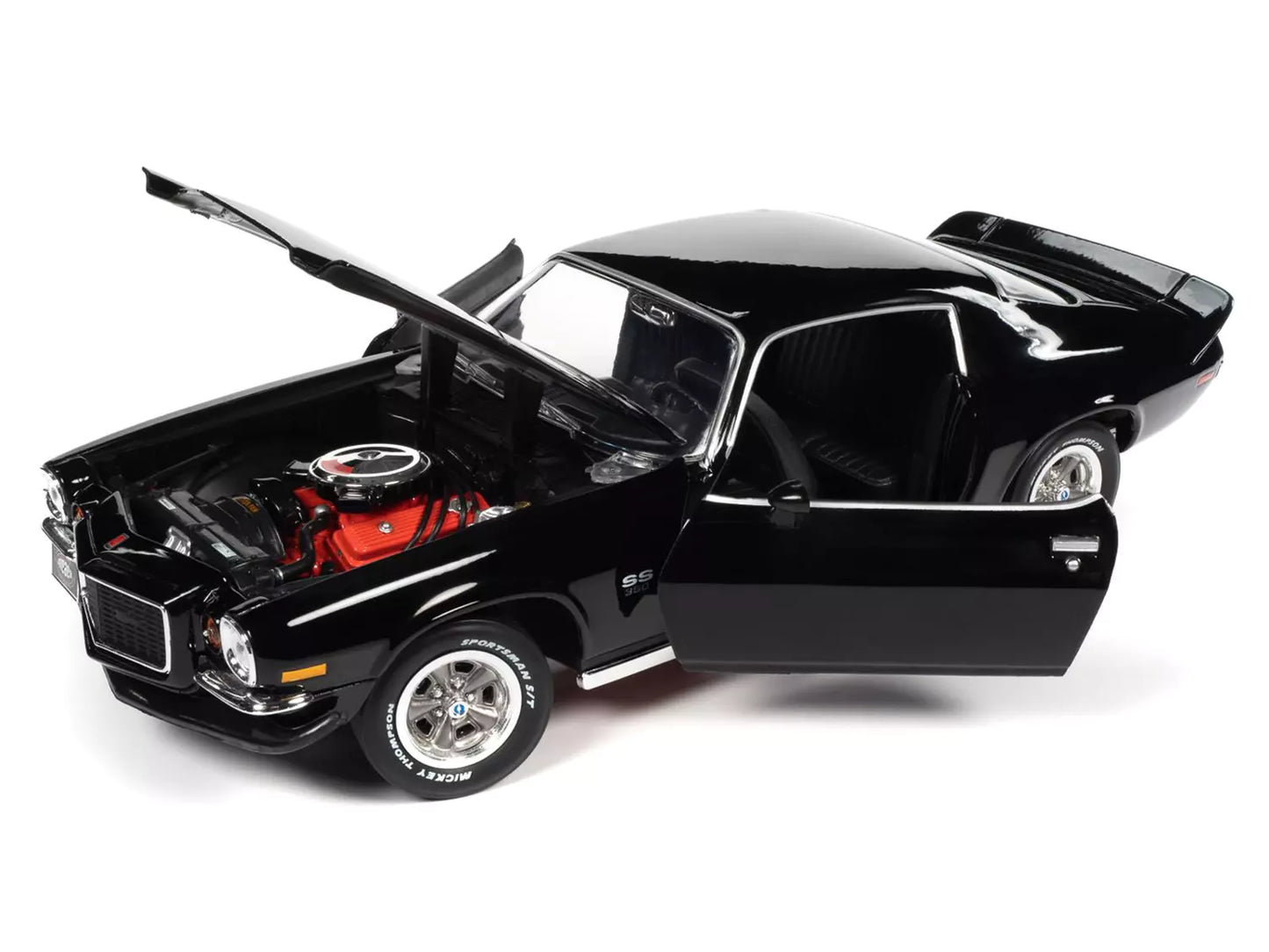 Auto World MCACN 1961 Chevy Camaro RS/SS - Tuxedo Black (1:18)