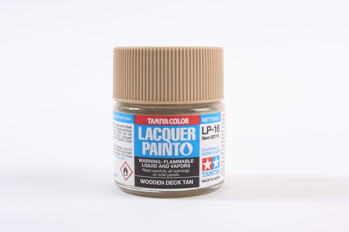 Tamiya Lacquer - LP-16 Wooden Deck Tan (10ml)