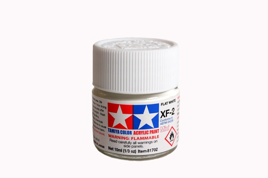 Tamiya Acrylic Mini XF-2 Flat White (10ml)